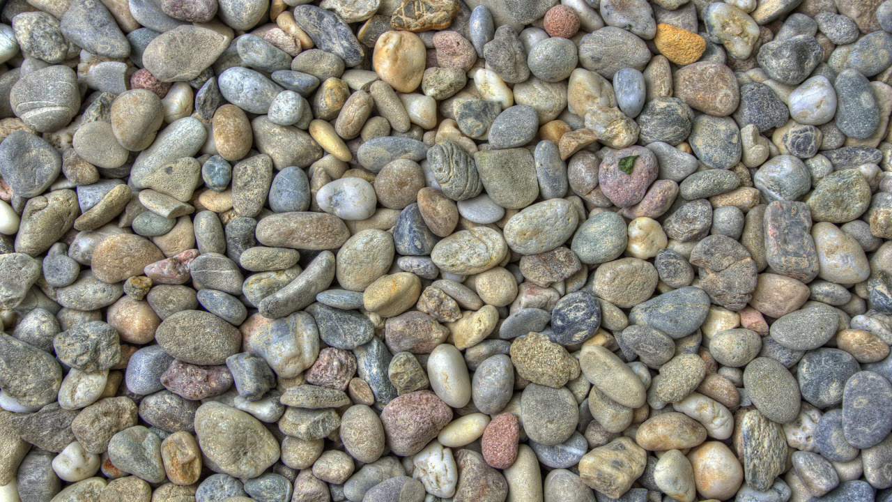 Pierres Brunes et Grises Sur Pierres Grises et Brunes. Wallpaper in 1280x720 Resolution