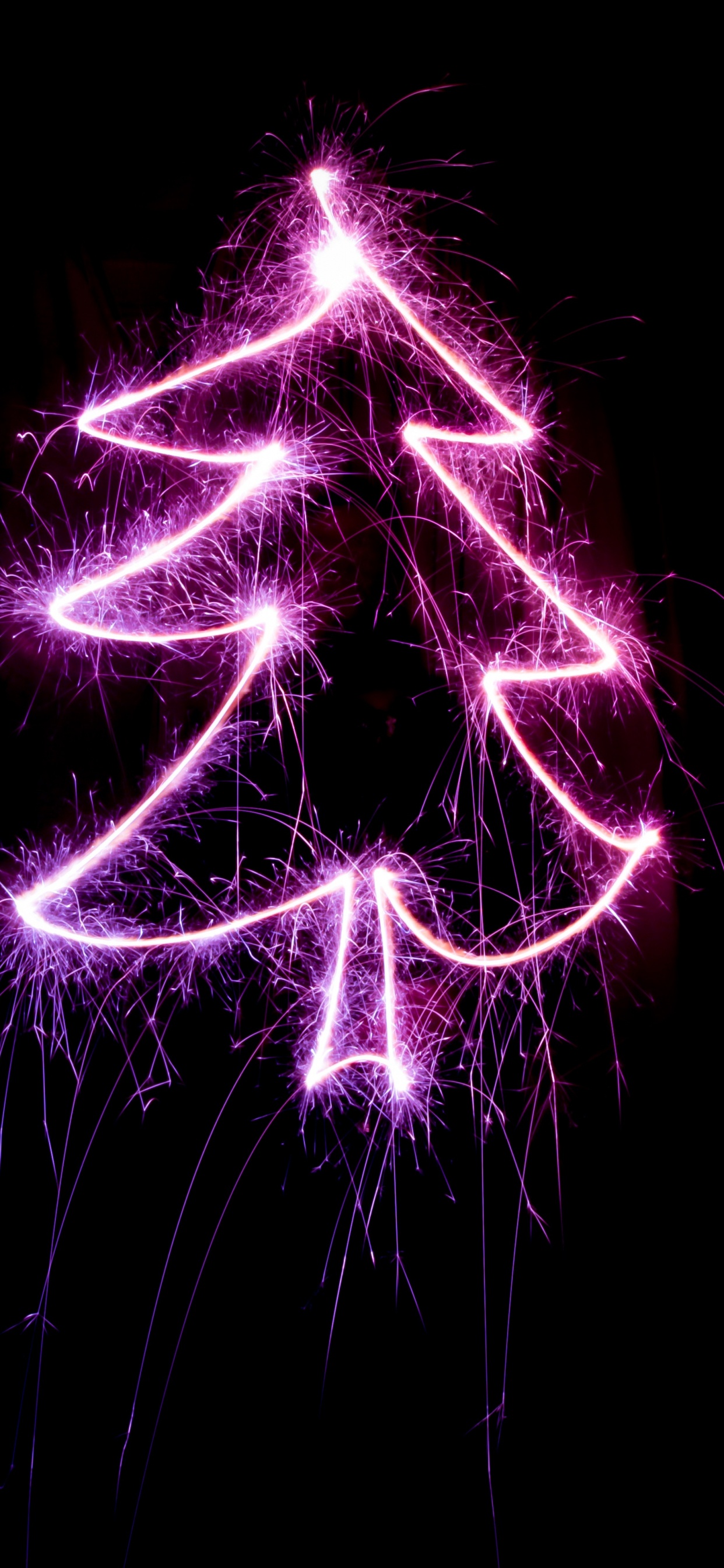 El Día De Navidad, Morado, Violeta, Luz, Rosa. Wallpaper in 1242x2688 Resolution