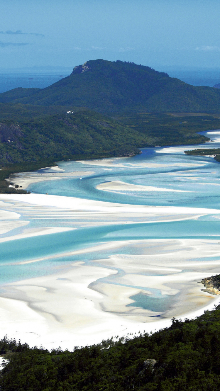 Aerial View of Lake and Mountains During Daytime. Wallpaper in 750x1334 Resolution