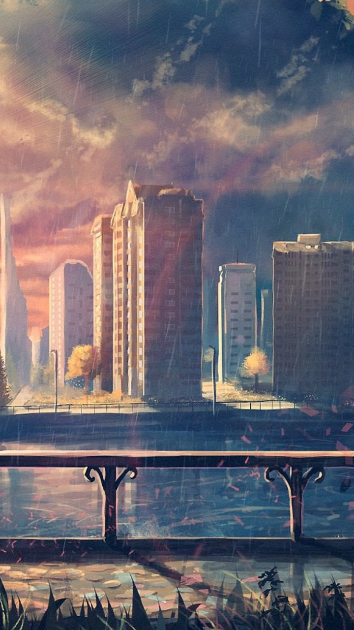 Femme en Robe Noire Marchant Sur le Pont Pendant la Journée. Wallpaper in 720x1280 Resolution