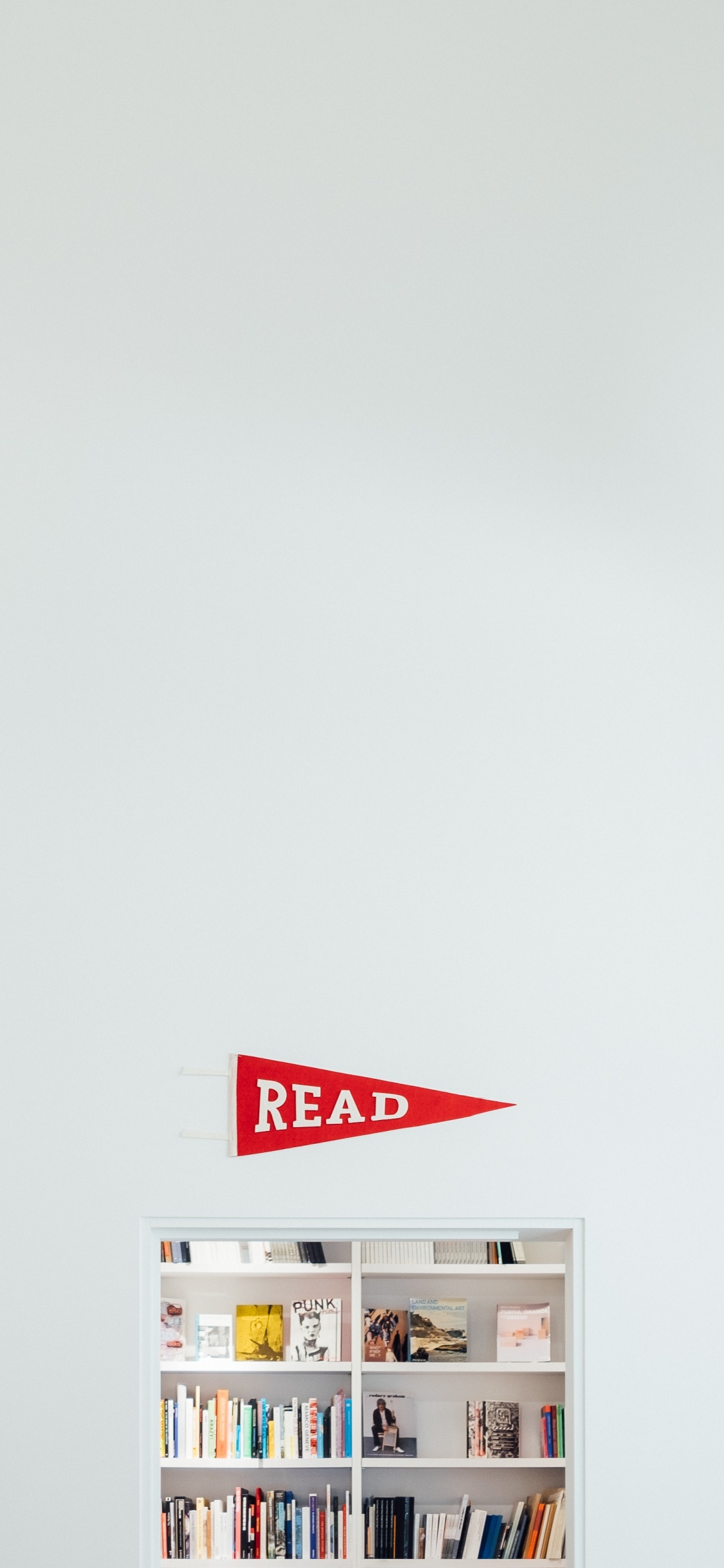 Décoration Murale Blanche et Rouge. Wallpaper in 1125x2436 Resolution