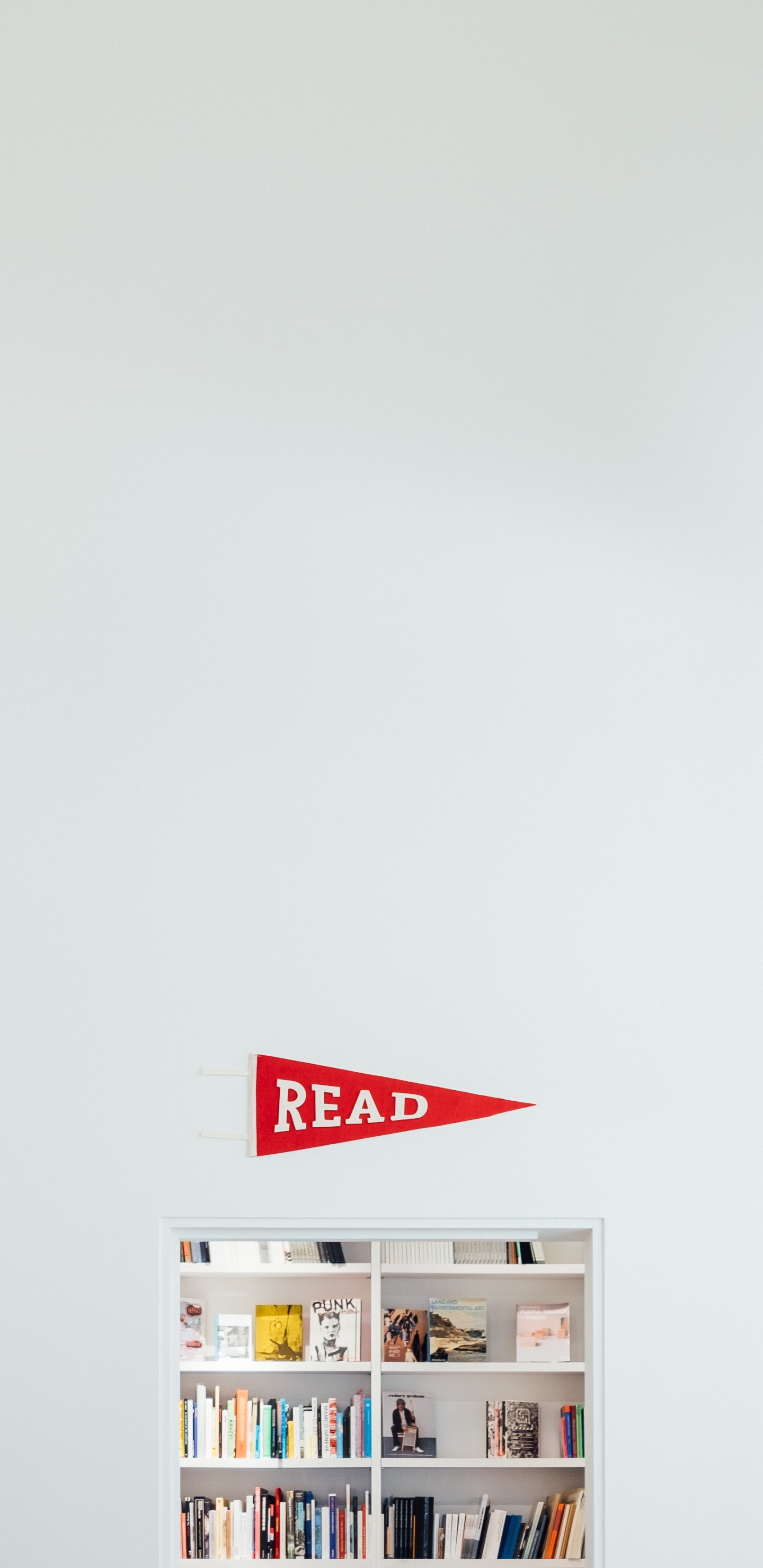 Decoración de Pared Blanca y Roja. Wallpaper in 1440x2960 Resolution