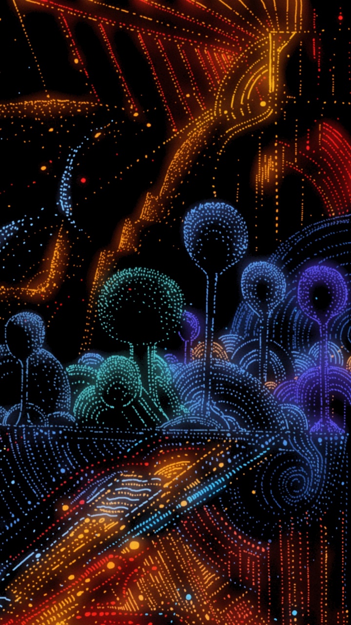 烟花, 光, 性质, 紫色的, 路灯 壁纸 720x1280 允许