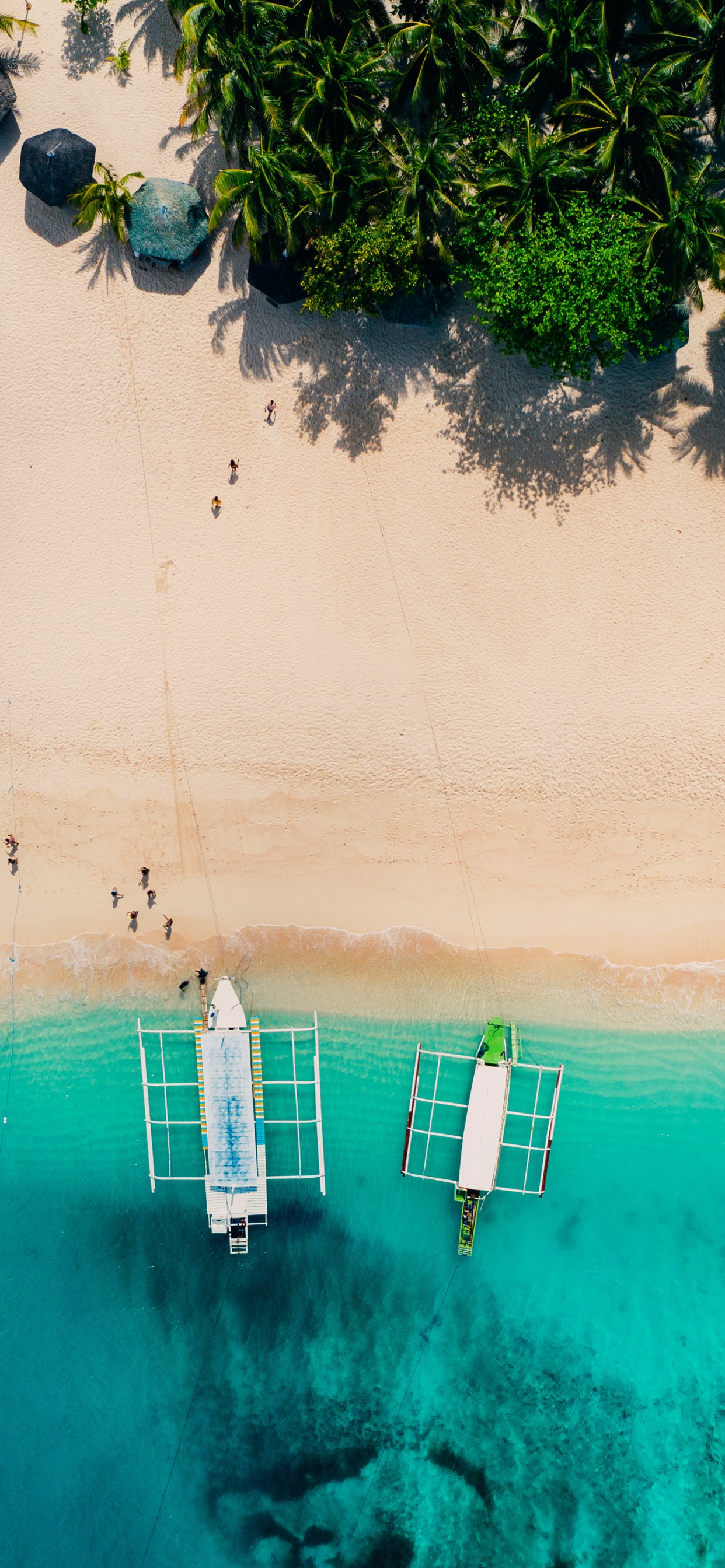 Meer, Wasser, Gr, Blau, Azure. Wallpaper in 1242x2688 Resolution