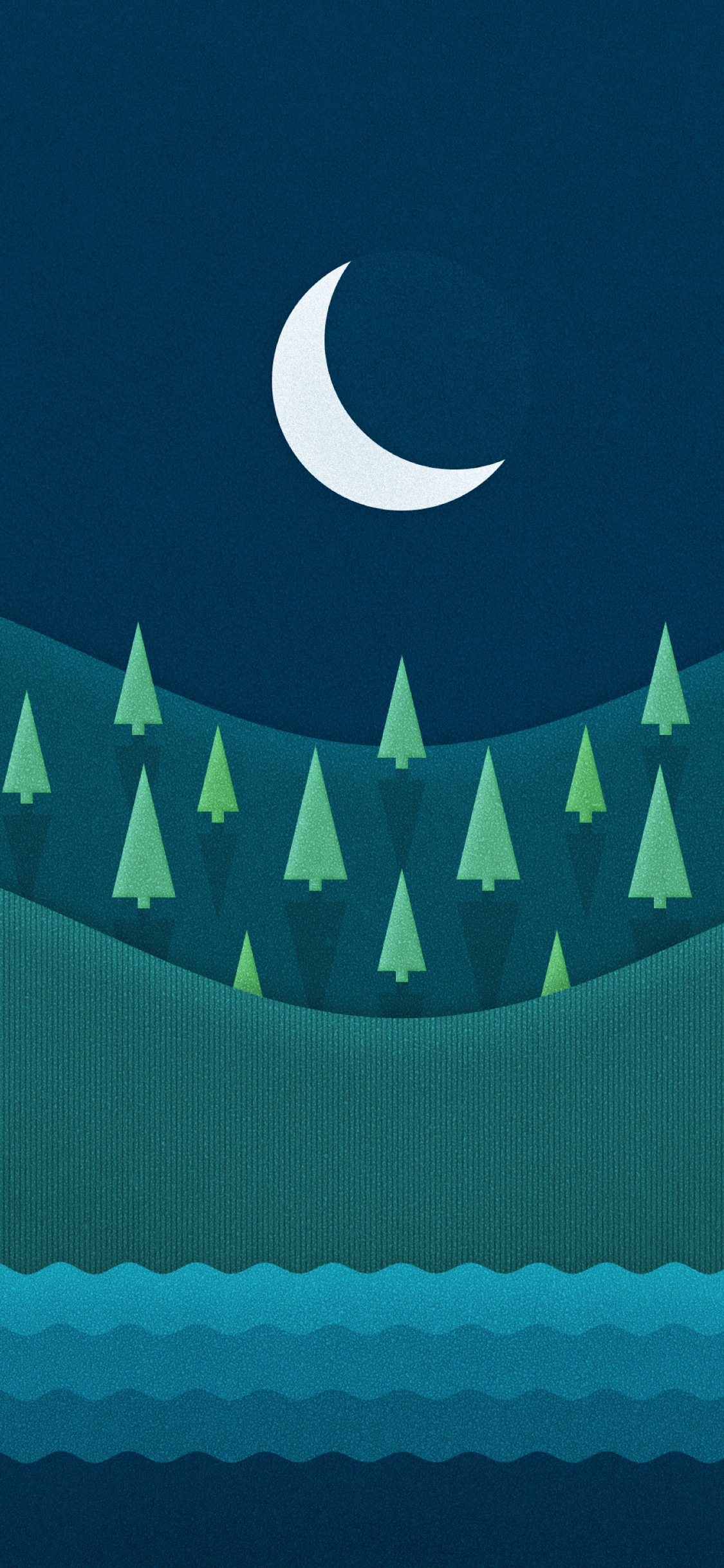 Türkis, Mond, Azure, Rechteck, Aqua. Wallpaper in 1125x2436 Resolution