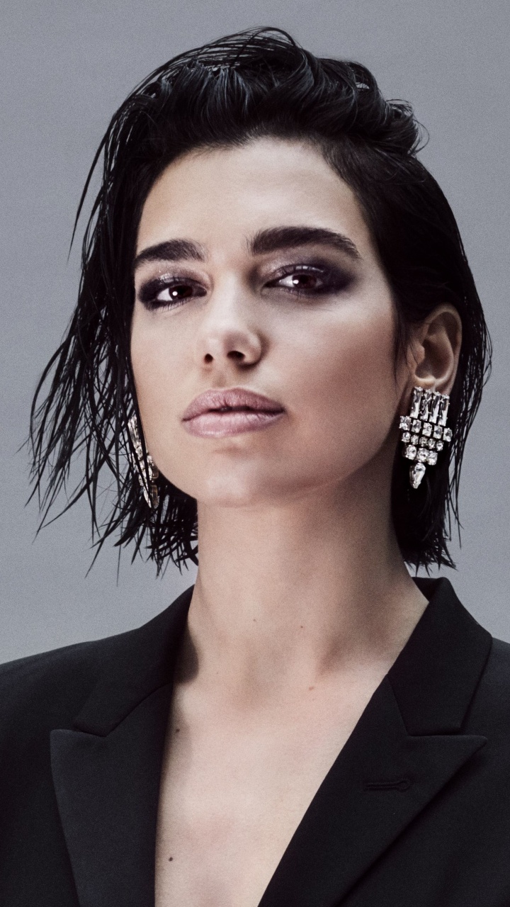 Dua Lipa, Cabello, Ceja, Belleza, Peinado. Wallpaper in 720x1280 Resolution