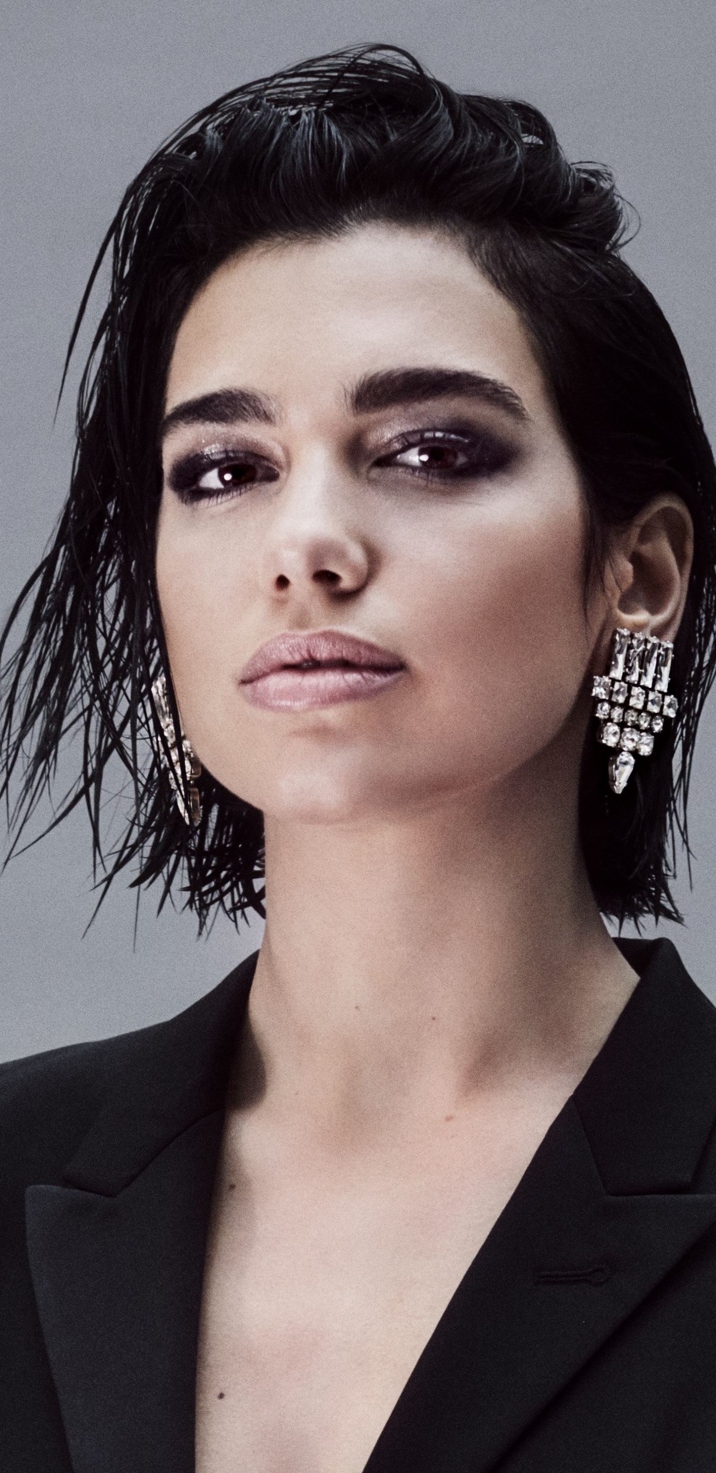Dua Lipa, Haar, Gesicht, Augenbraue, Schönheit. Wallpaper in 1440x2960 Resolution