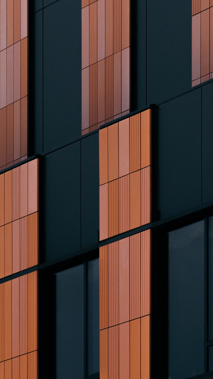 Bâtiment en Béton Marron et Noir. Wallpaper in 720x1280 Resolution