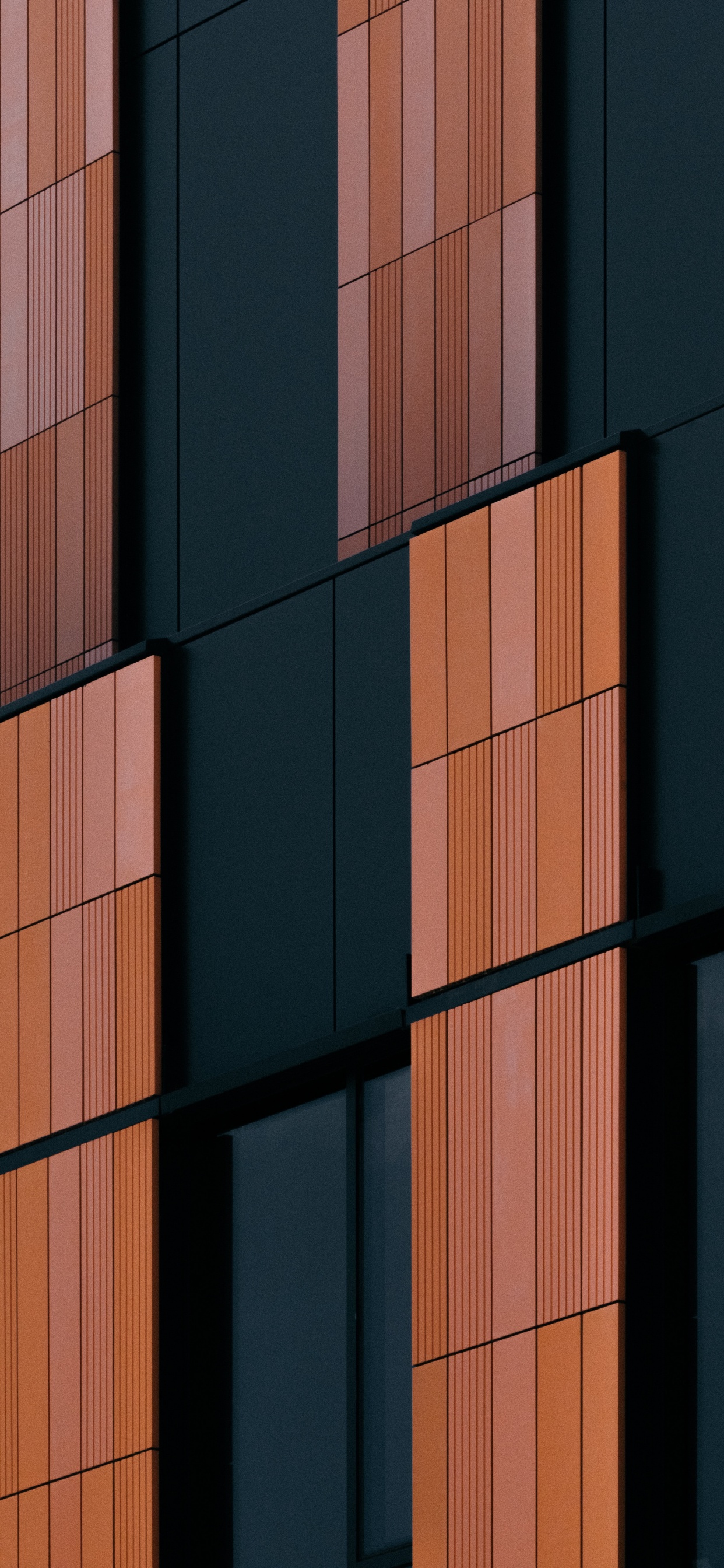 Brown and Black Concrete Building. Wallpaper in 1242x2688 Resolution