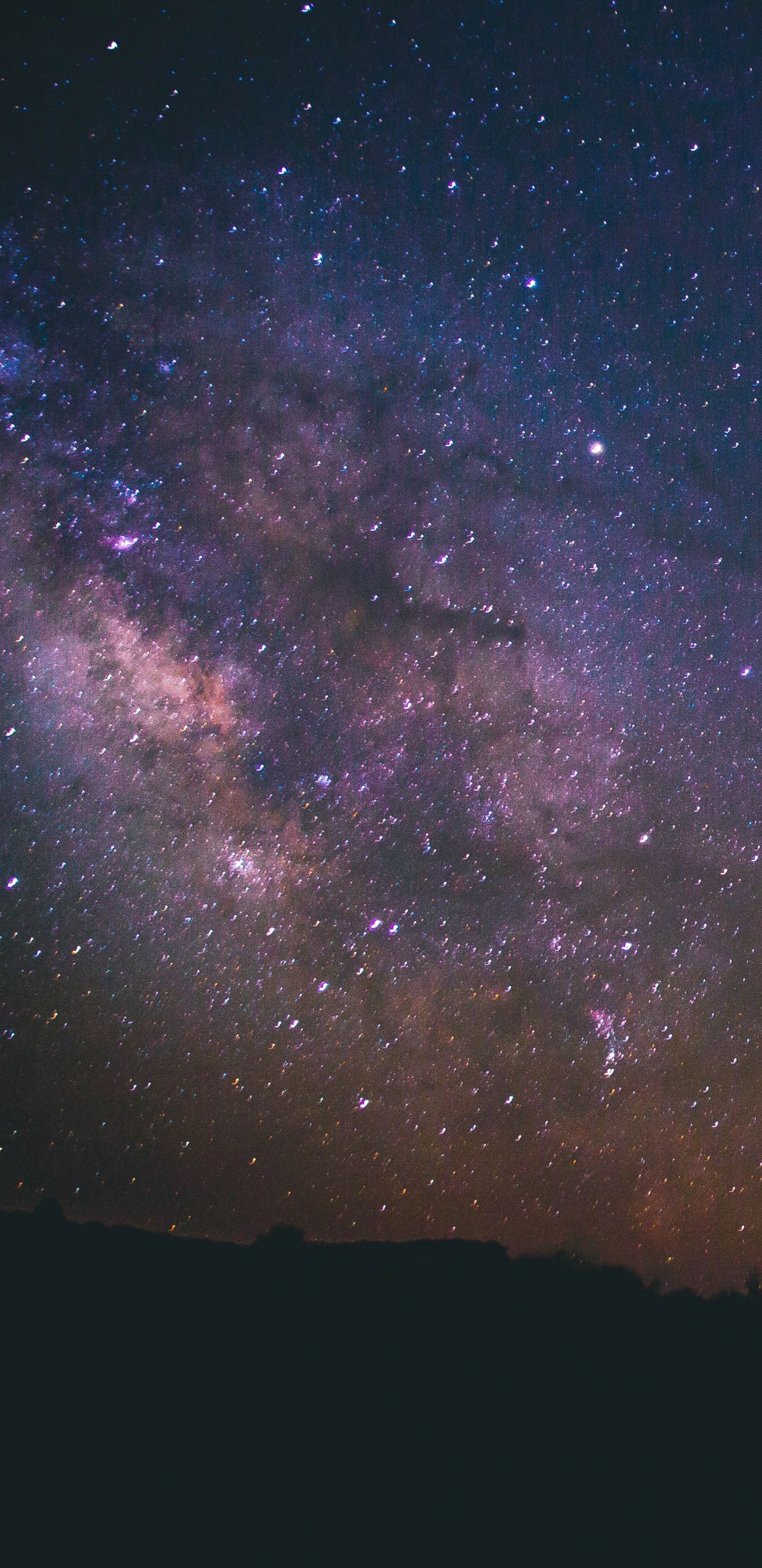 气氛, 紫色的, 天文学对象, 明星, 科学 壁纸 1440x2960 允许