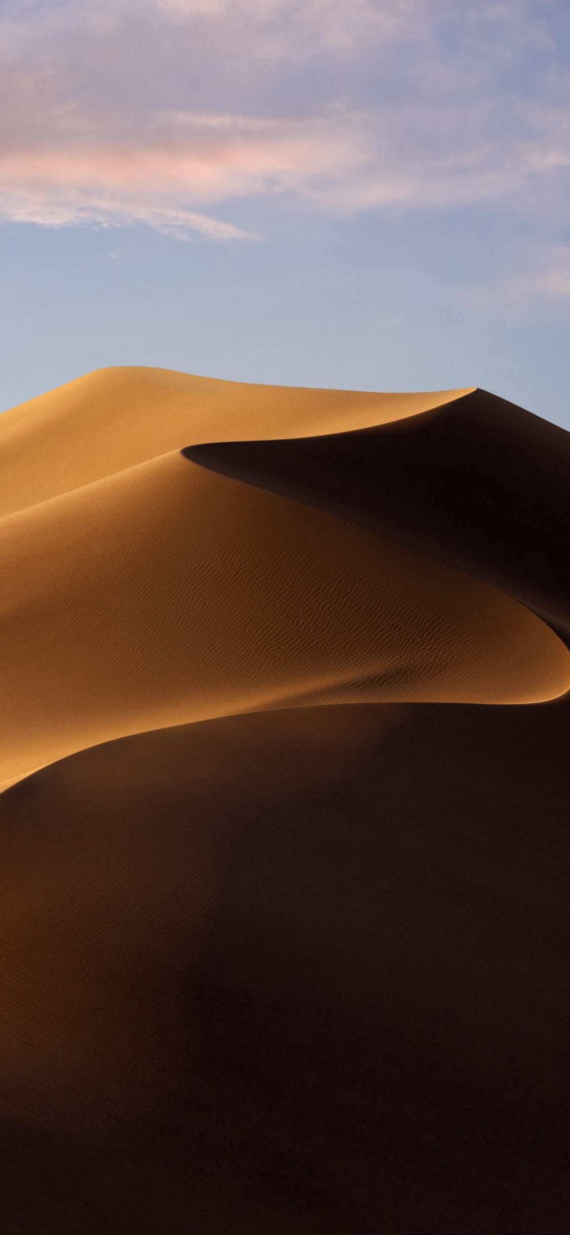 Air, 它, Apple, IMac亲, MacOS Mojave 壁纸 1125x2436 允许