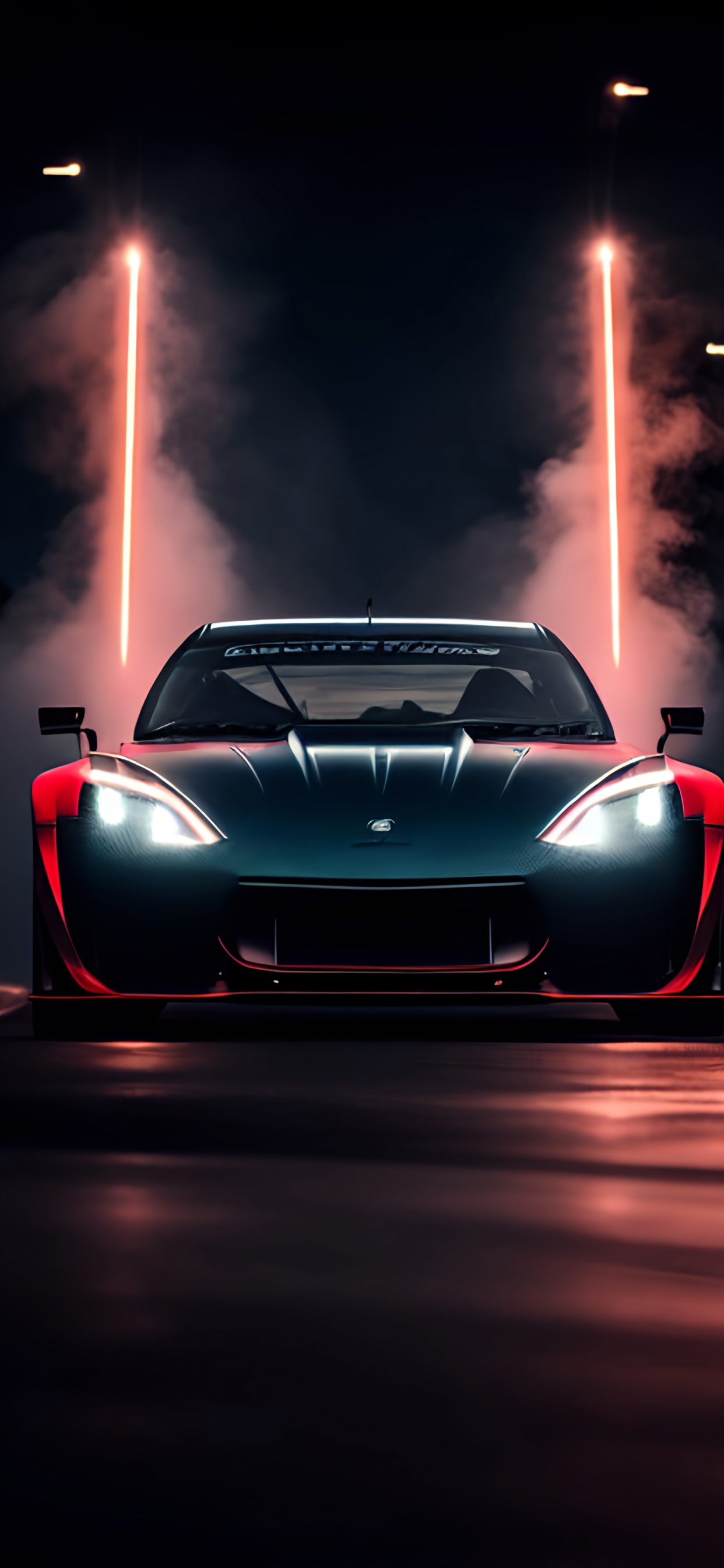 Supercoche, Coche, Faro Delantero, Rueda, Neumatico. Wallpaper in 1242x2688 Resolution