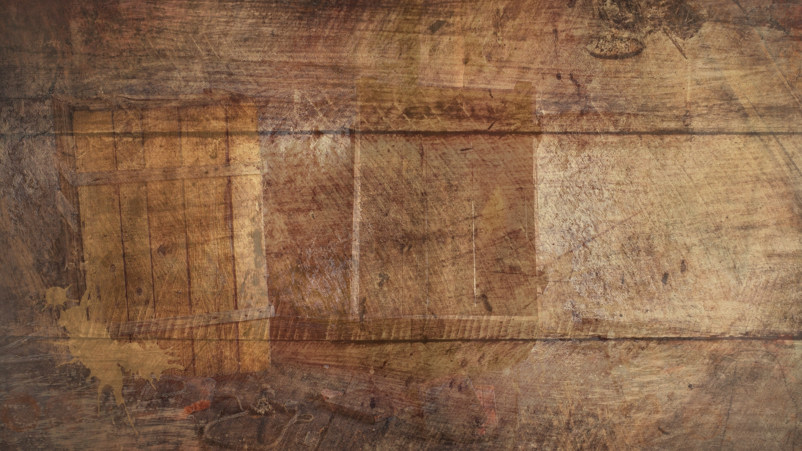 Superficie de Madera Marrón y Negra. Wallpaper in 2560x1440 Resolution