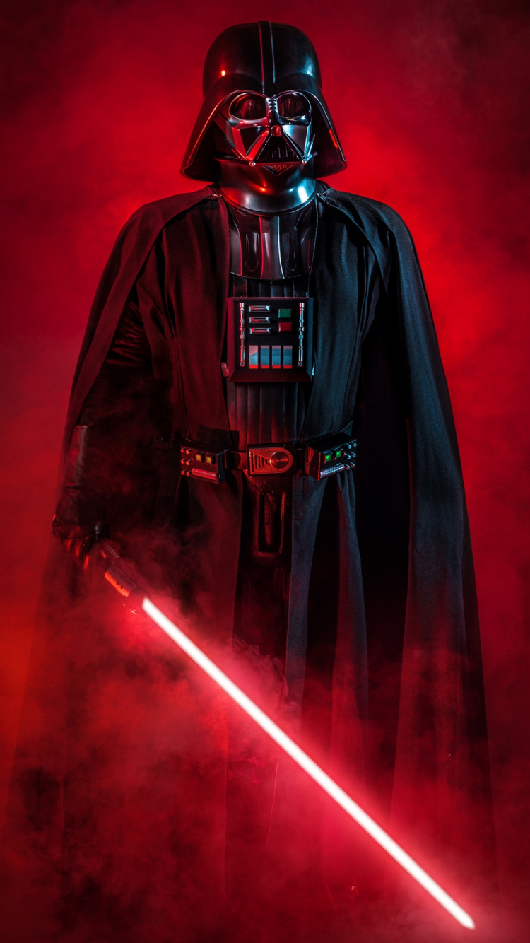 Star Wars, Jedi, Darth Vader, Darth Maul, Luke Skywalker. Wallpaper in 750x1334 Resolution