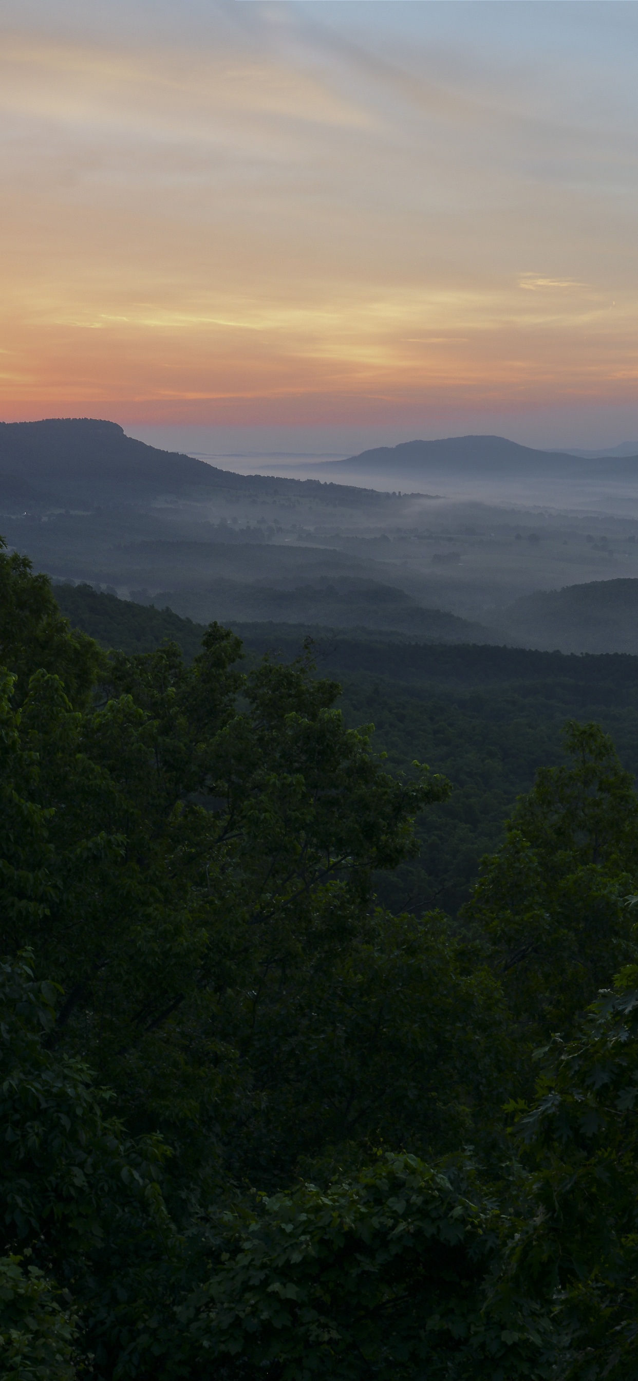 Mountain, Road Trip, Arkansas Views, Vegetation, Jasper. Wallpaper in 1242x2688 Resolution