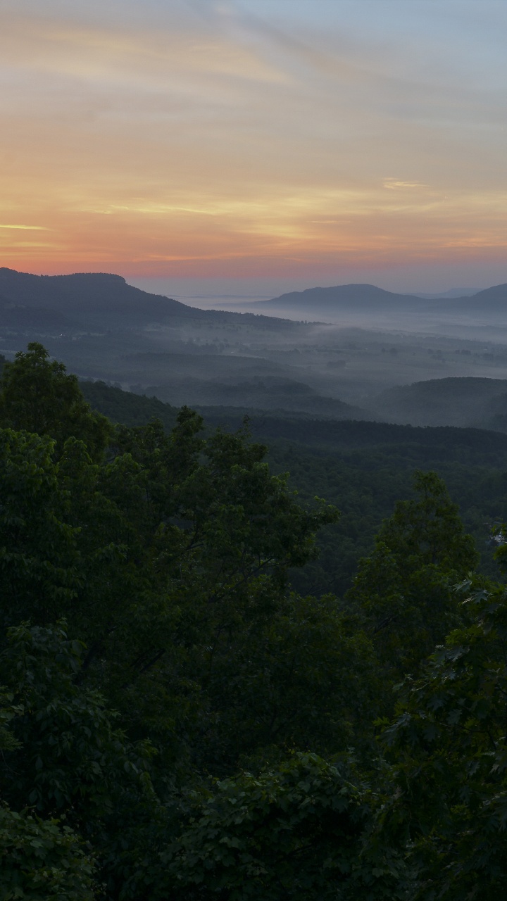 Mountain, Road Trip, Arkansas Views, Vegetation, Jasper. Wallpaper in 720x1280 Resolution