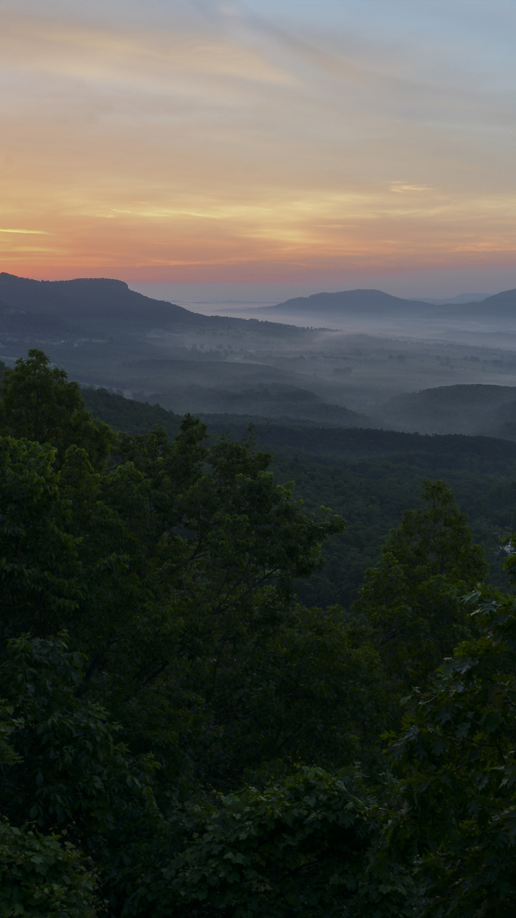 Mountain, Road Trip, Arkansas Views, Vegetation, Jasper. Wallpaper in 750x1334 Resolution