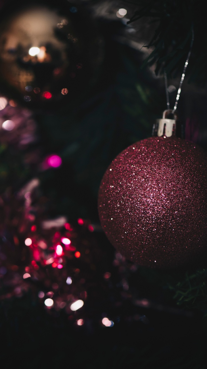 Christmas Day, Christmas Ornament, Tree, Light, Christmas. Wallpaper in 720x1280 Resolution