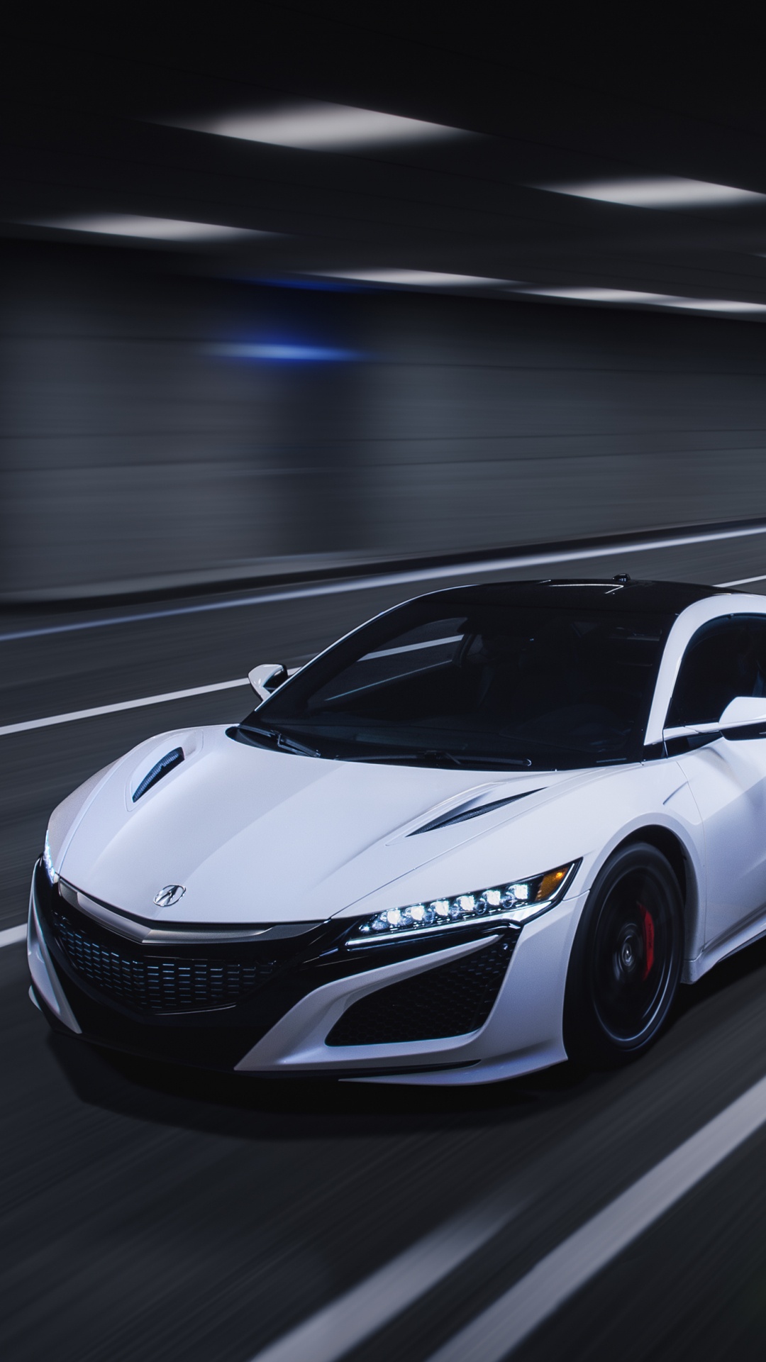 2019 Ac歌NSX, 讴歌, 本田, 超级跑车, 车灯 壁纸 1080x1920 允许