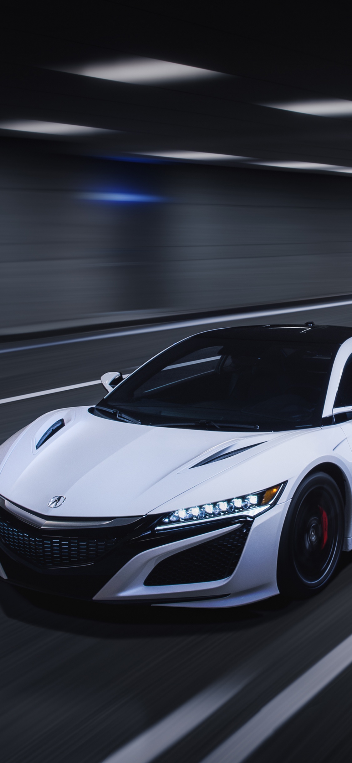 2019 Ac歌NSX, 讴歌, 本田, 超级跑车, 车灯 壁纸 1125x2436 允许