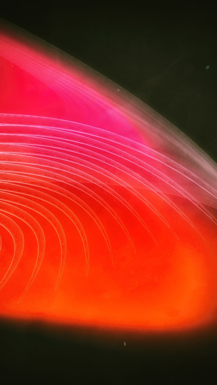 Illustration de la Galaxie Rouge et Bleue. Wallpaper in 720x1280 Resolution