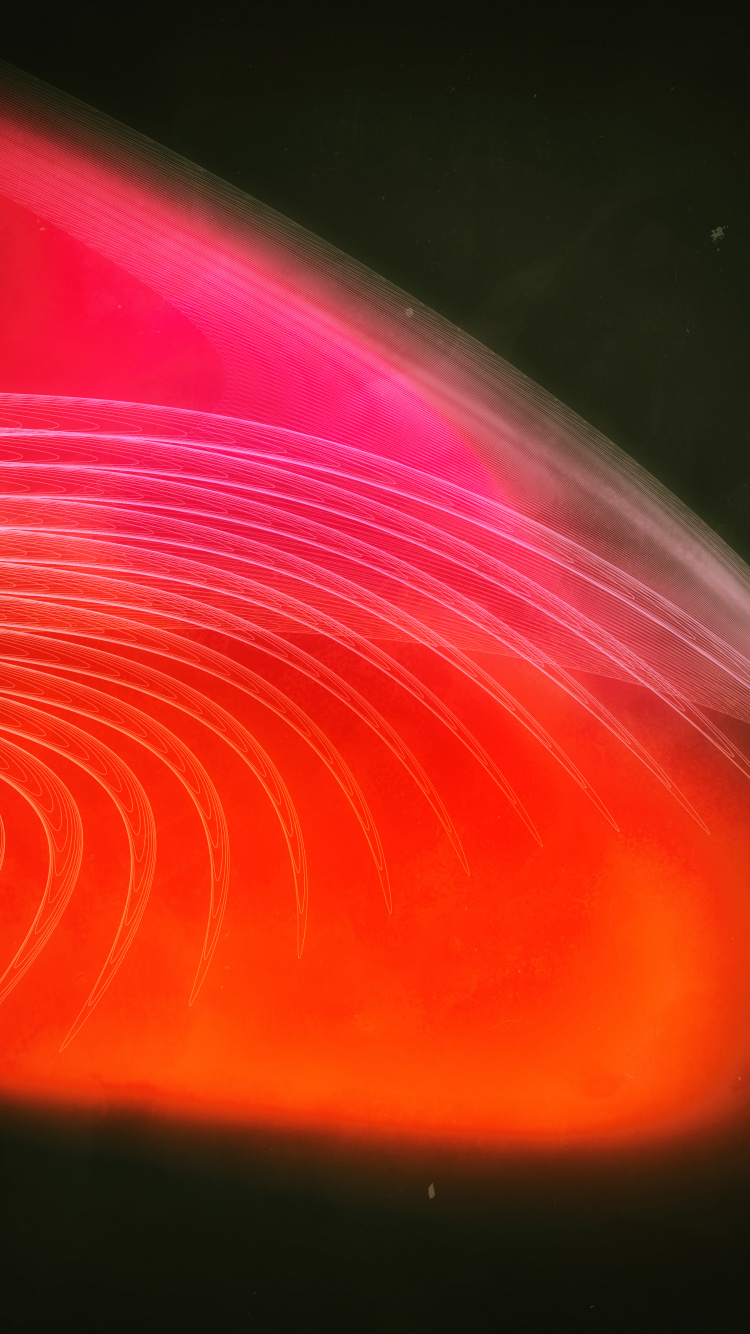 Illustration de la Galaxie Rouge et Bleue. Wallpaper in 750x1334 Resolution