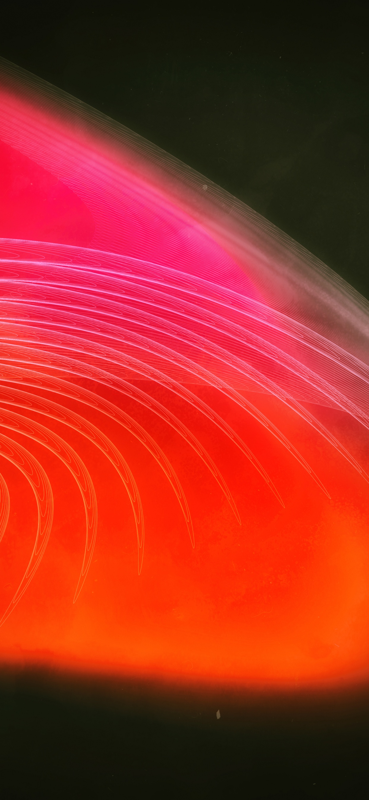 Rote Und Blaue Galaxie Abbildung. Wallpaper in 1242x2688 Resolution