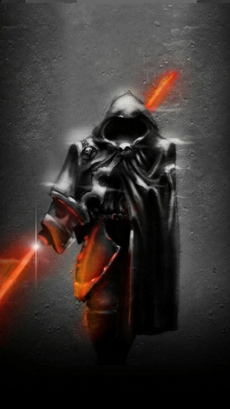 Sable, Star Wars, Sith, Yoda, Anakin Skywalker. Wallpaper in 750x1334 Resolution