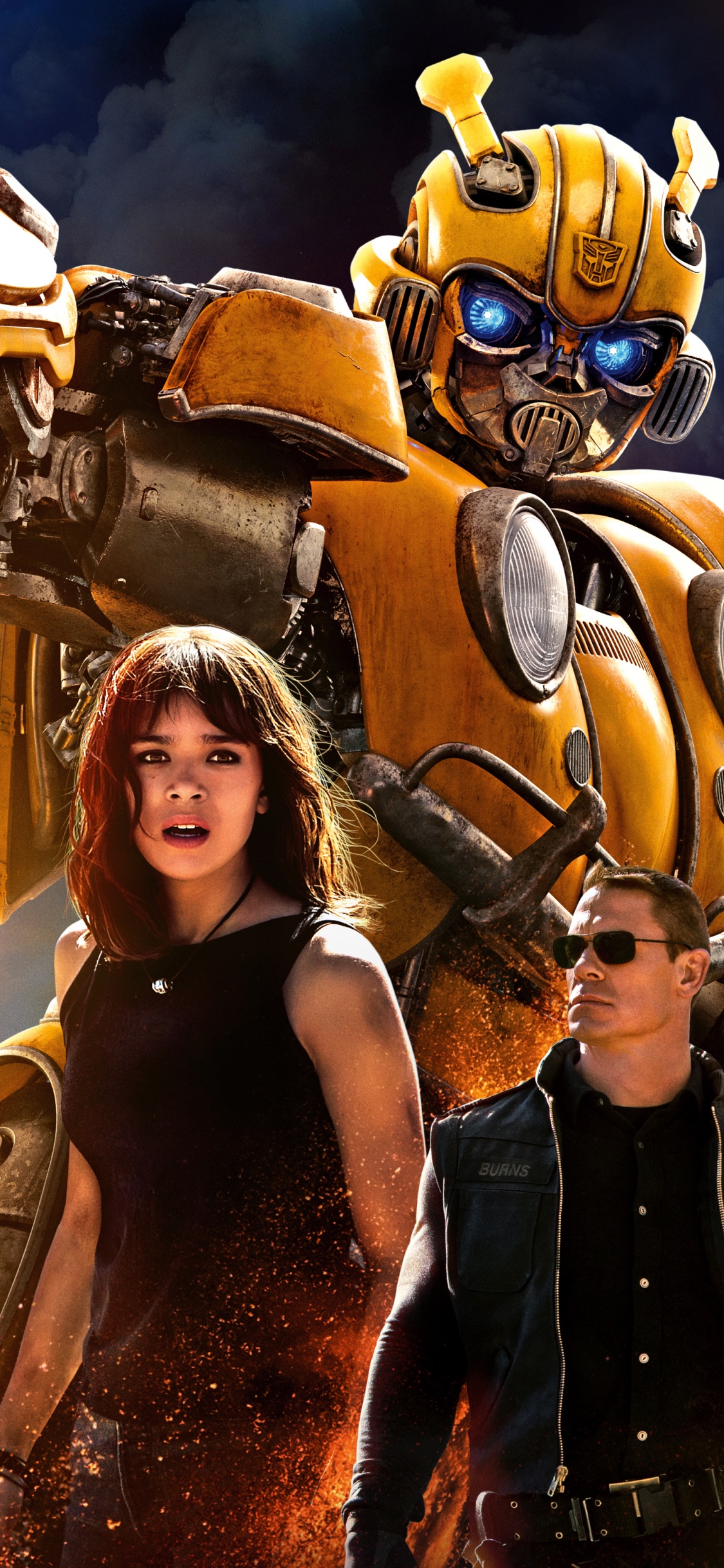 Robot, Bumblebee, Película de Abejorro, Paramount Pictures, Autobot. Wallpaper in 1125x2436 Resolution