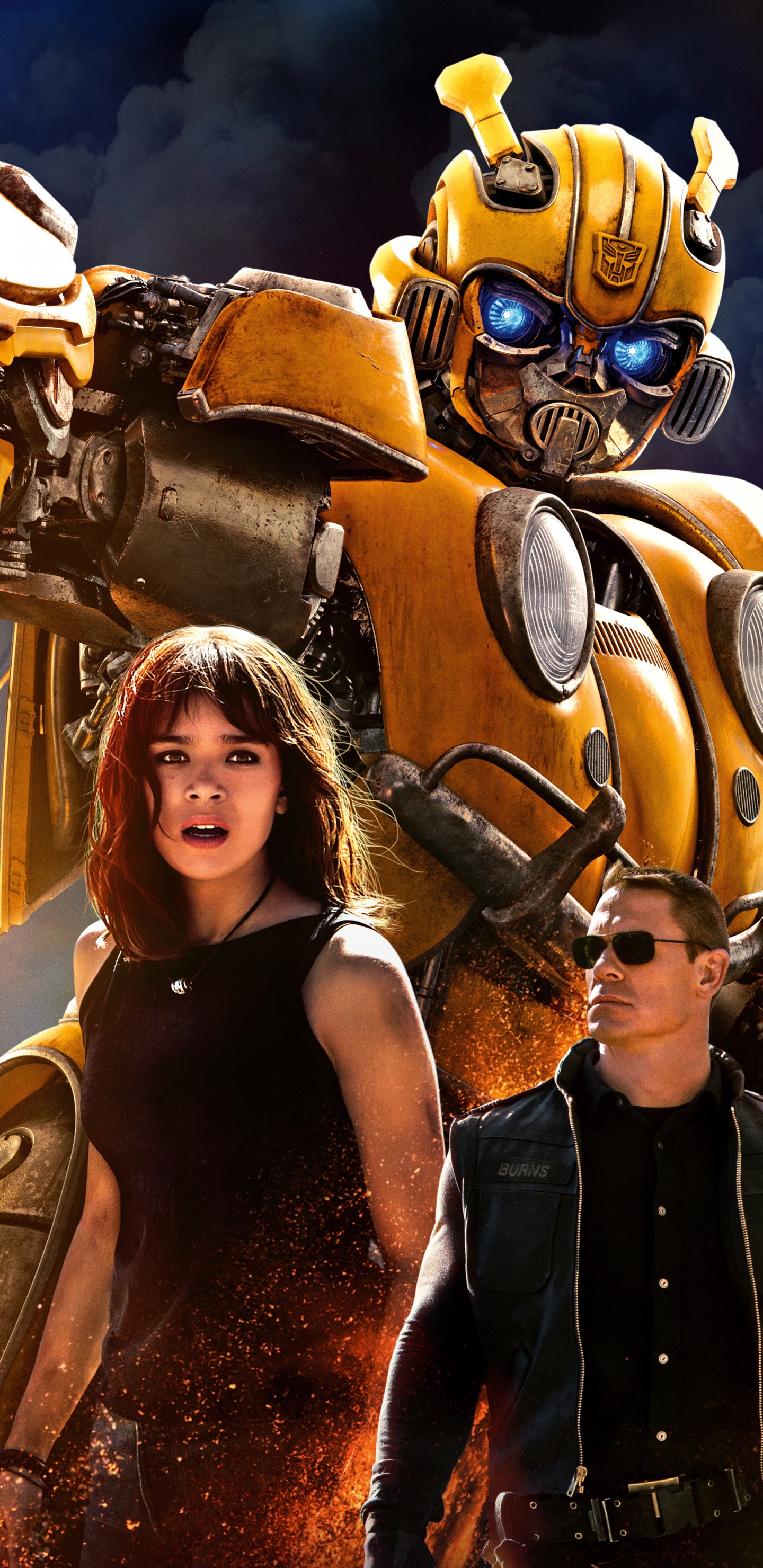 Robot, Bumblebee, Transformers, Bumblebee Movie, Paramount Pictures. Wallpaper in 1440x2960 Resolution