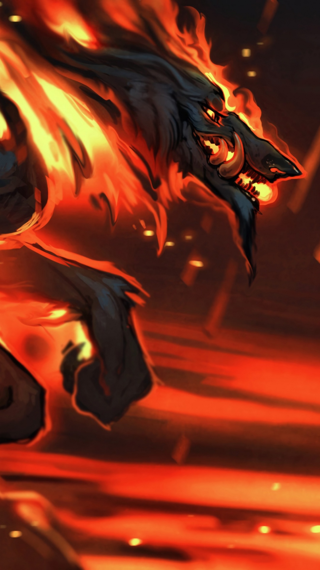 Homme en Costume Noir Tenant Illustration de Bâton. Wallpaper in 1080x1920 Resolution