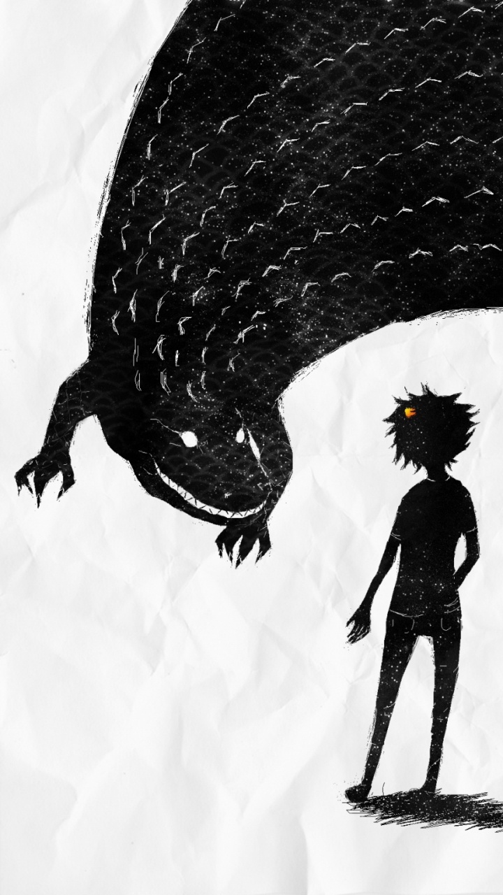 Man in Black Suit Standing on Black and White Round Tunnel. Wallpaper in 720x1280 Resolution