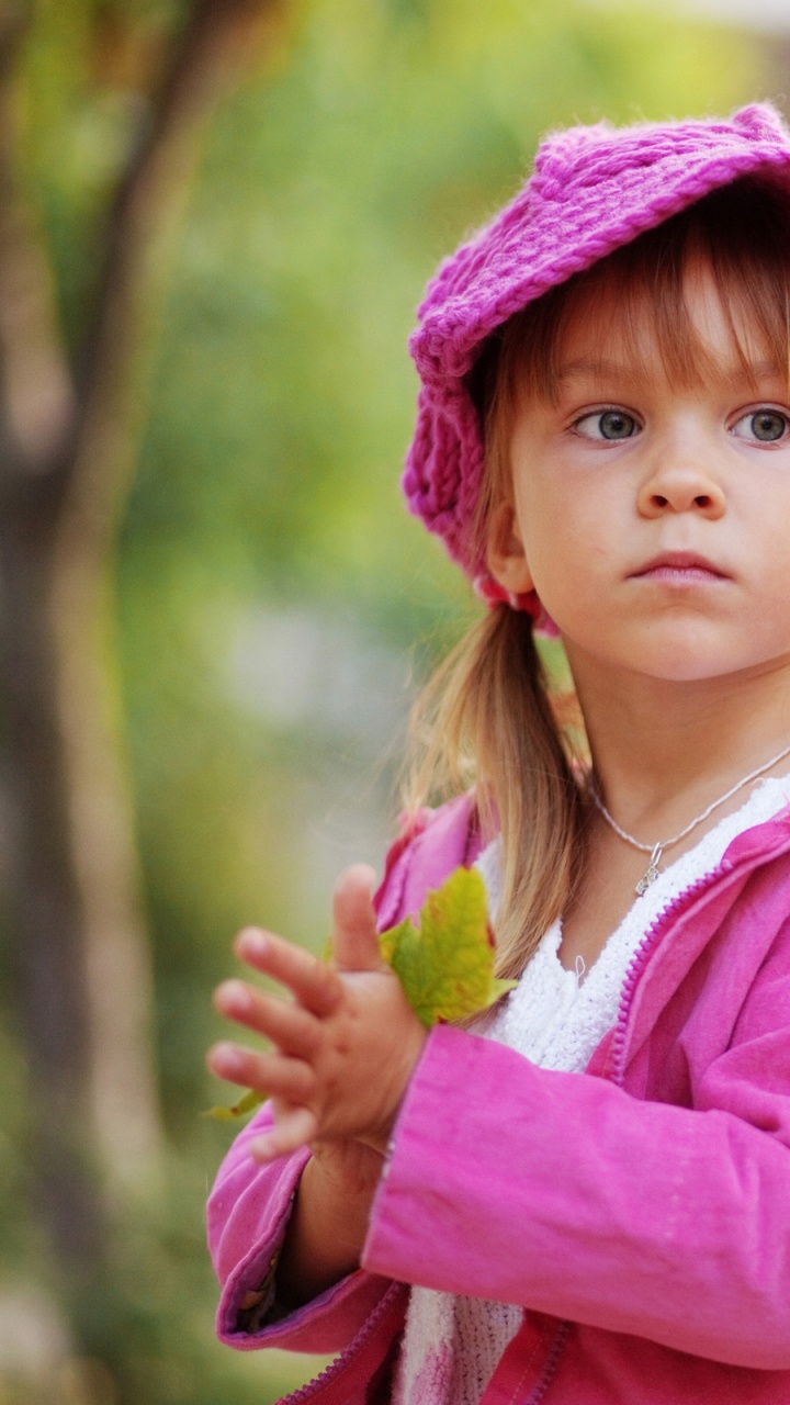 Enfant, Pink, Printemps, Pinkie, Amour. Wallpaper in 720x1280 Resolution