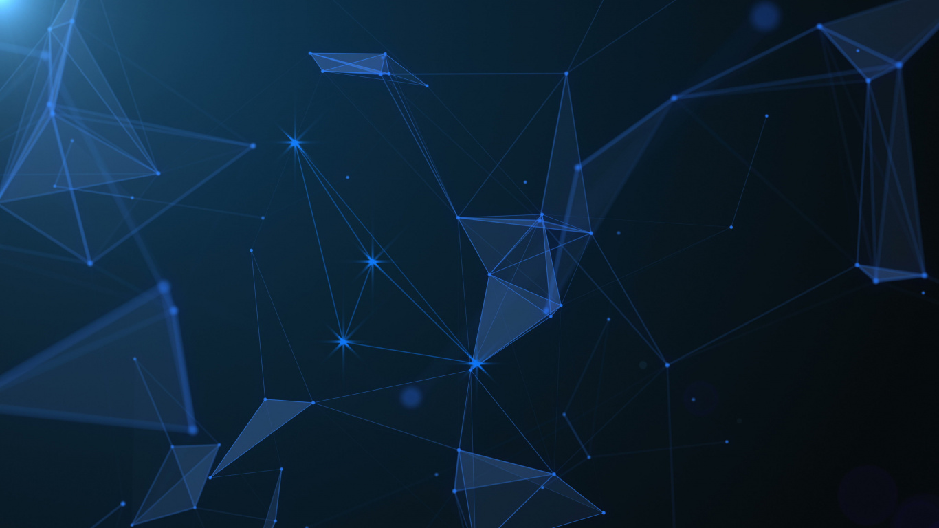 Ilustración de Diamante Blanco y Azul. Wallpaper in 1366x768 Resolution