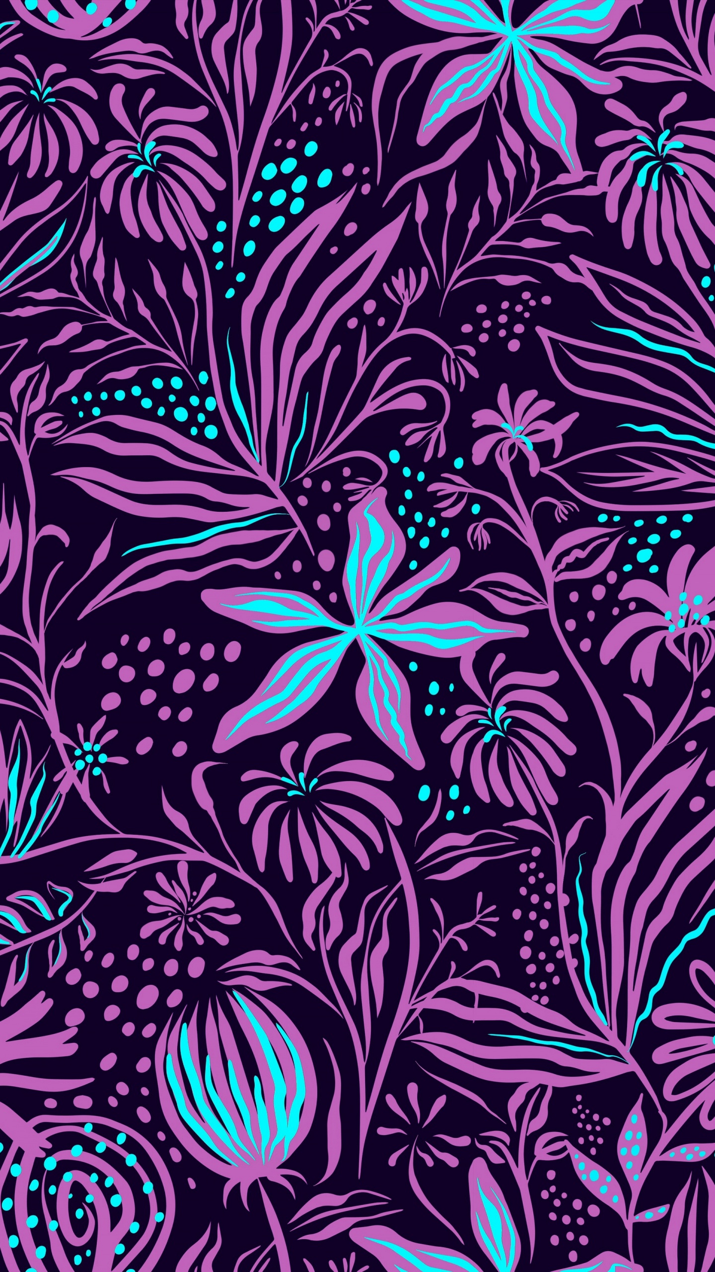 紫色的, 品红色, 迷幻术, 花卉设计, 手提包 壁纸 1440x2560 允许