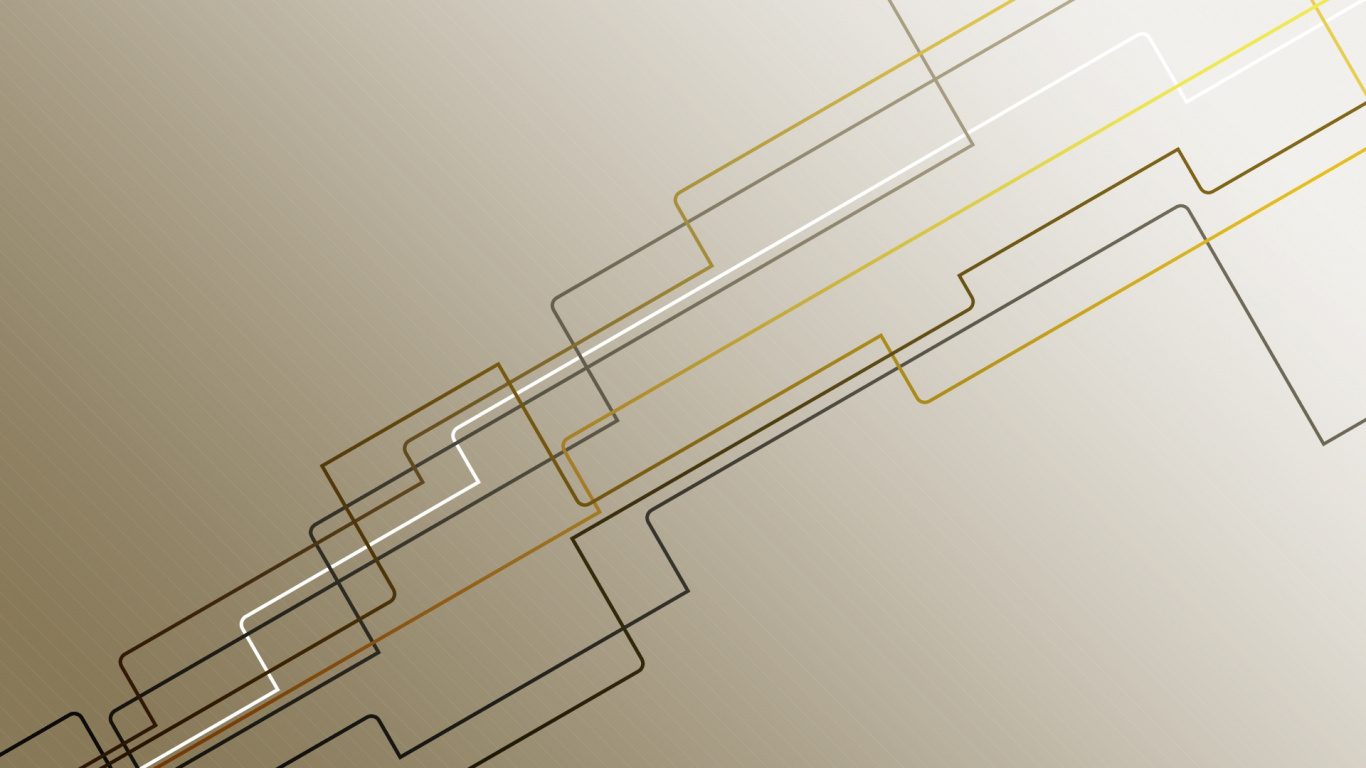 White and Black Line Illustration. Wallpaper in 1366x768 Resolution