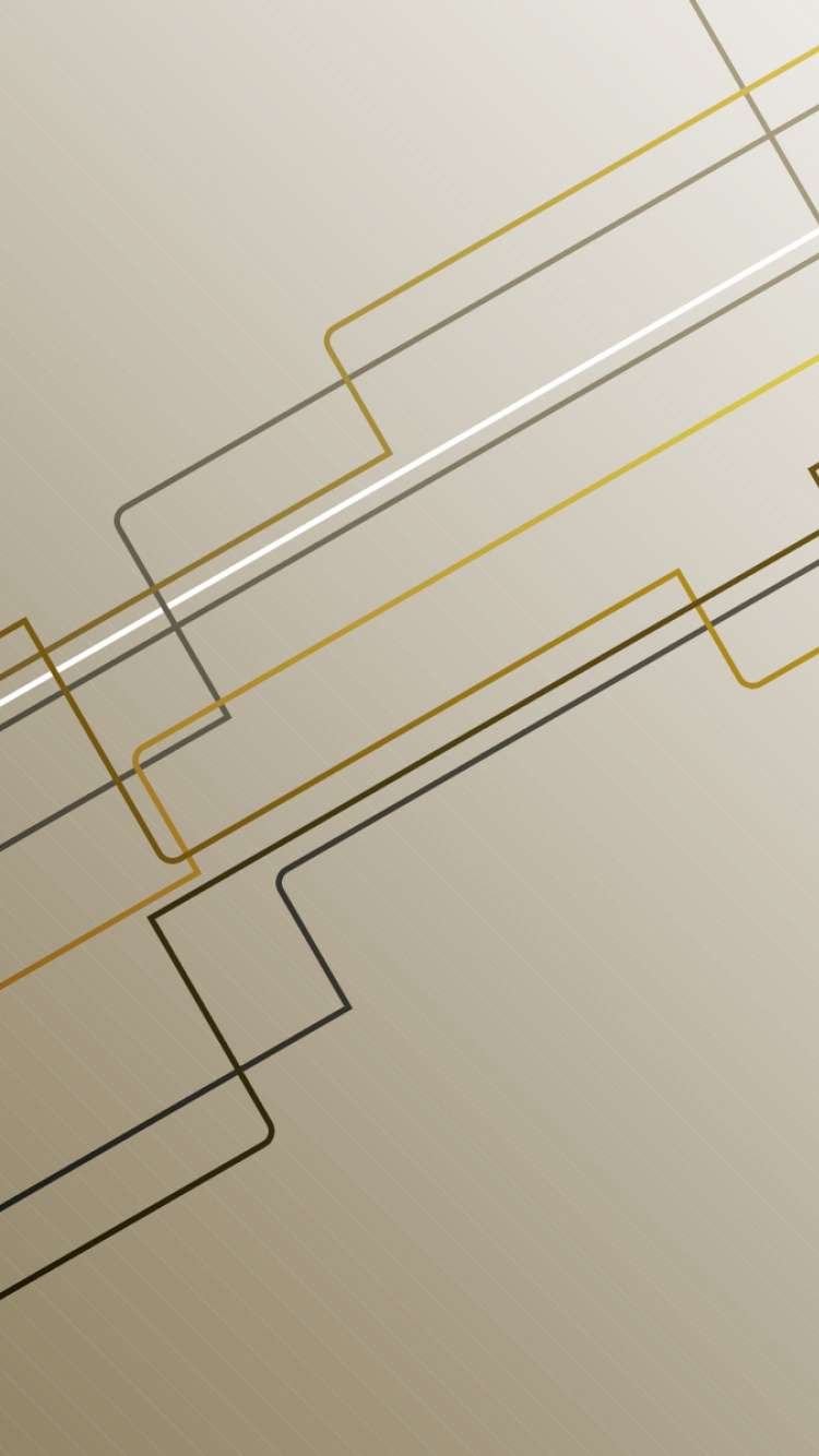 Illustration de la Ligne Blanche et Noire. Wallpaper in 750x1334 Resolution