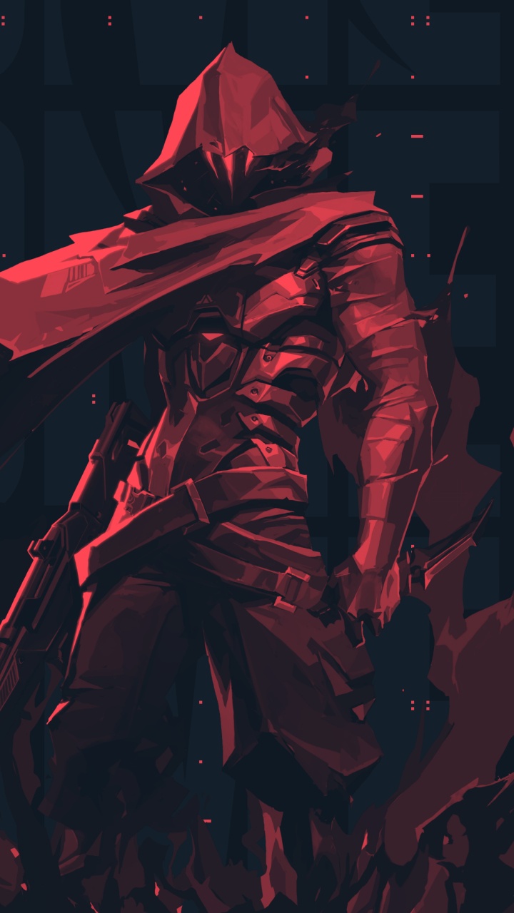 VALORANT, Wertvolle Strahlen, Omen Tapfer, Riot Games, Carmine. Wallpaper in 720x1280 Resolution