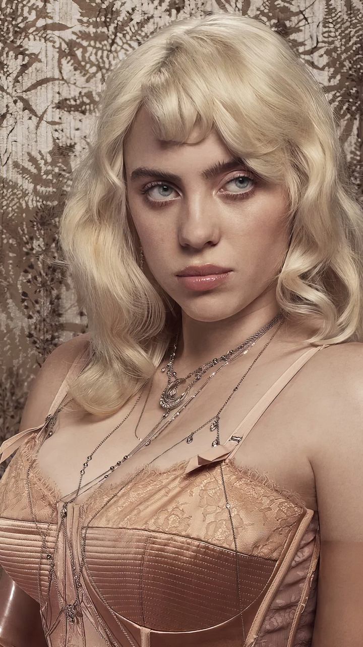 Moda Billie Eilish, Billie Eilish, Moda, Vogue Británica, tu Poder. Wallpaper in 720x1280 Resolution