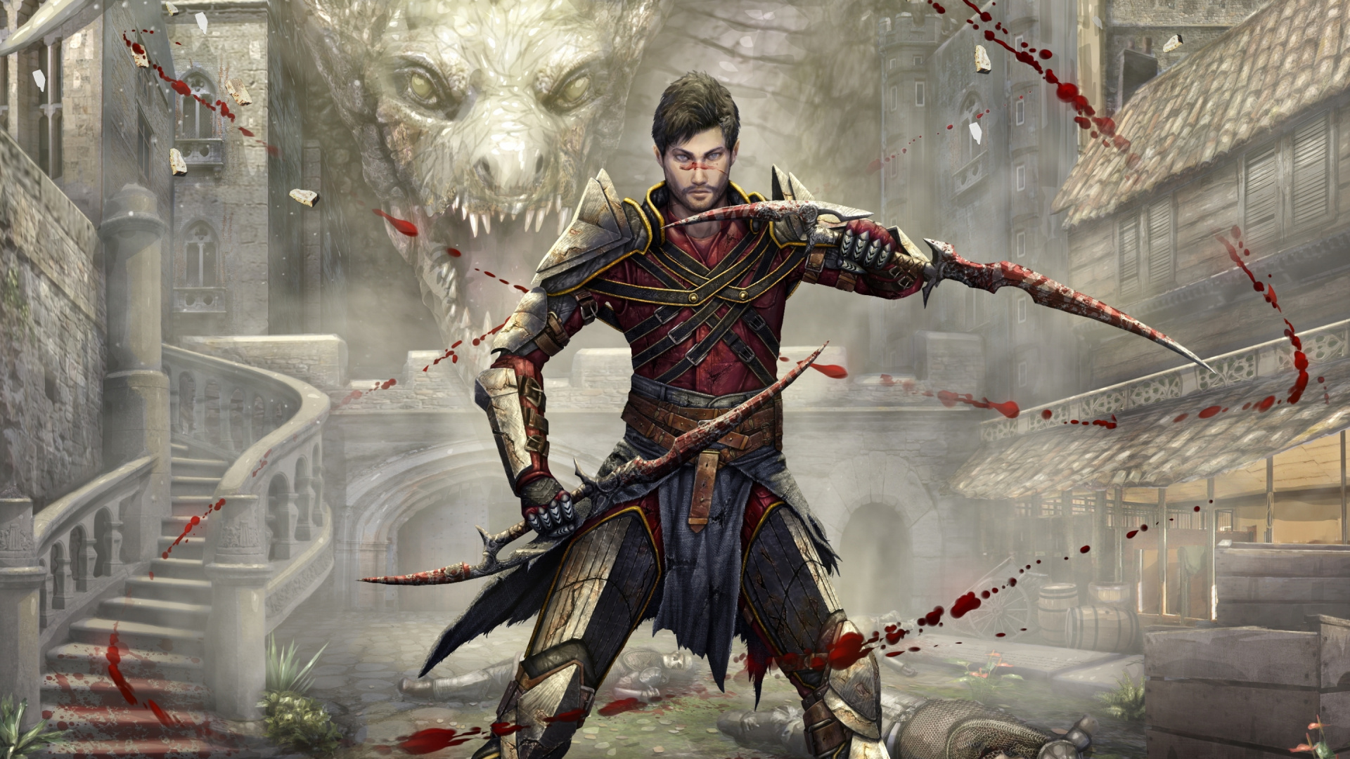 pc Game, Armour, Dragon Age, cg Artwork, Warrior. Wallpaper in 1920x1080 Resolution
