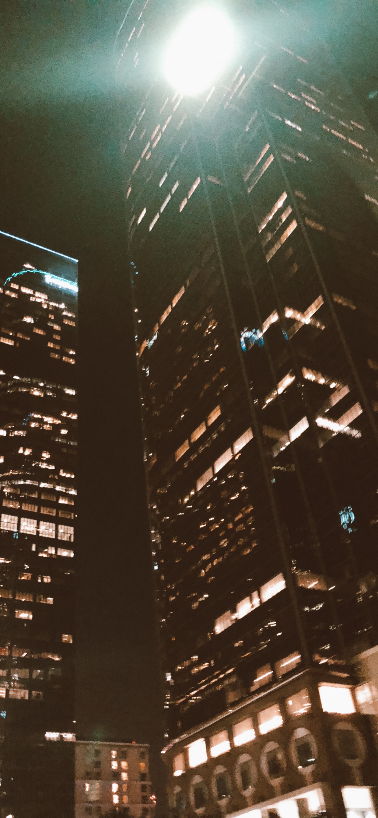 Skyscraper, City, Tower Block, Metropolis, Urban Area. Wallpaper in 1242x2688 Resolution