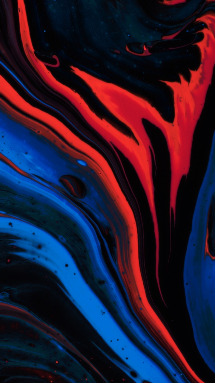 抽象艺术, 现代艺术, 艺术, 液体, 紫色的 壁纸 720x1280 允许