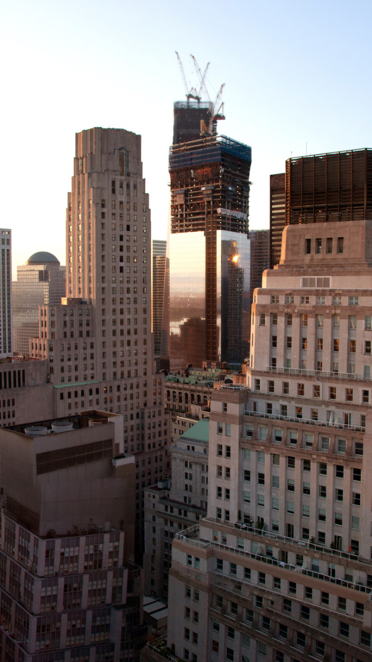 High Rise Buildings During Daytime. Wallpaper in 750x1334 Resolution