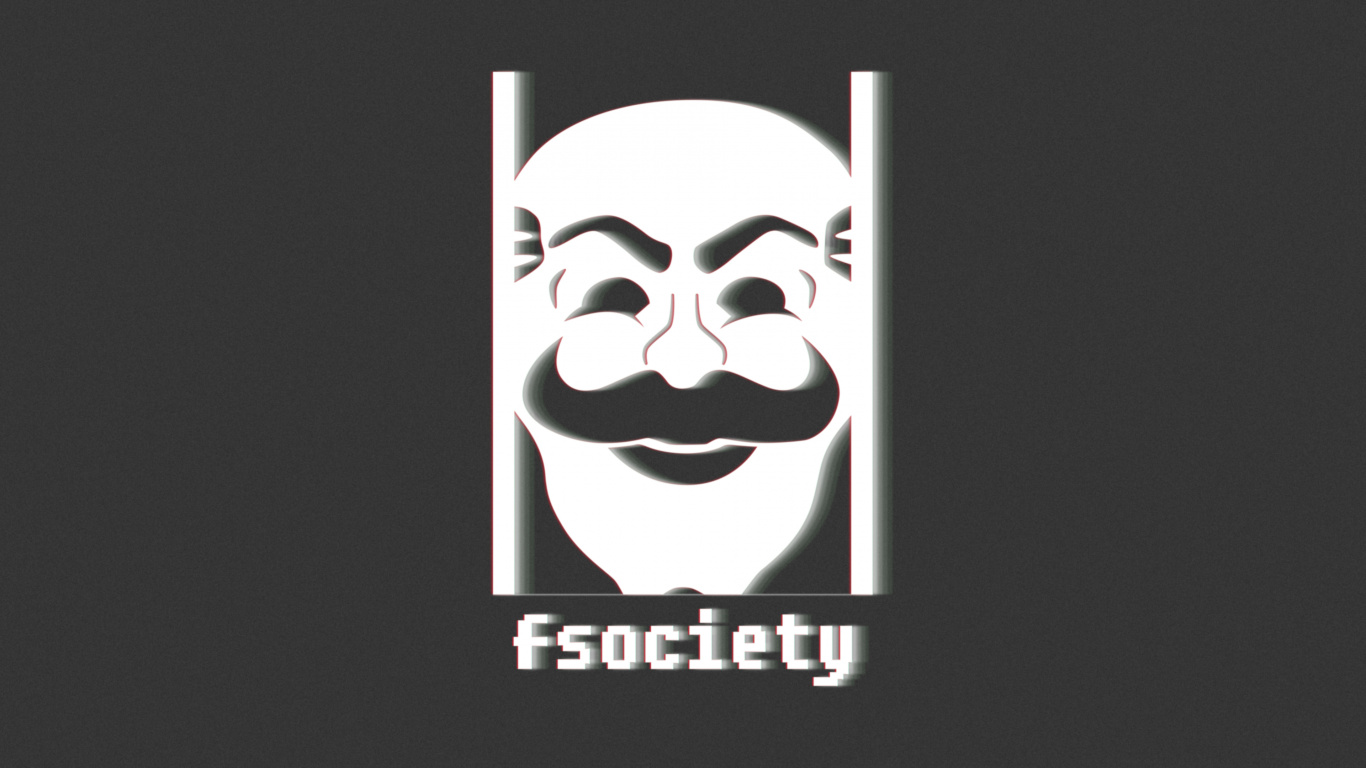 Black and White Skull Illustration. Wallpaper in 1366x768 Resolution