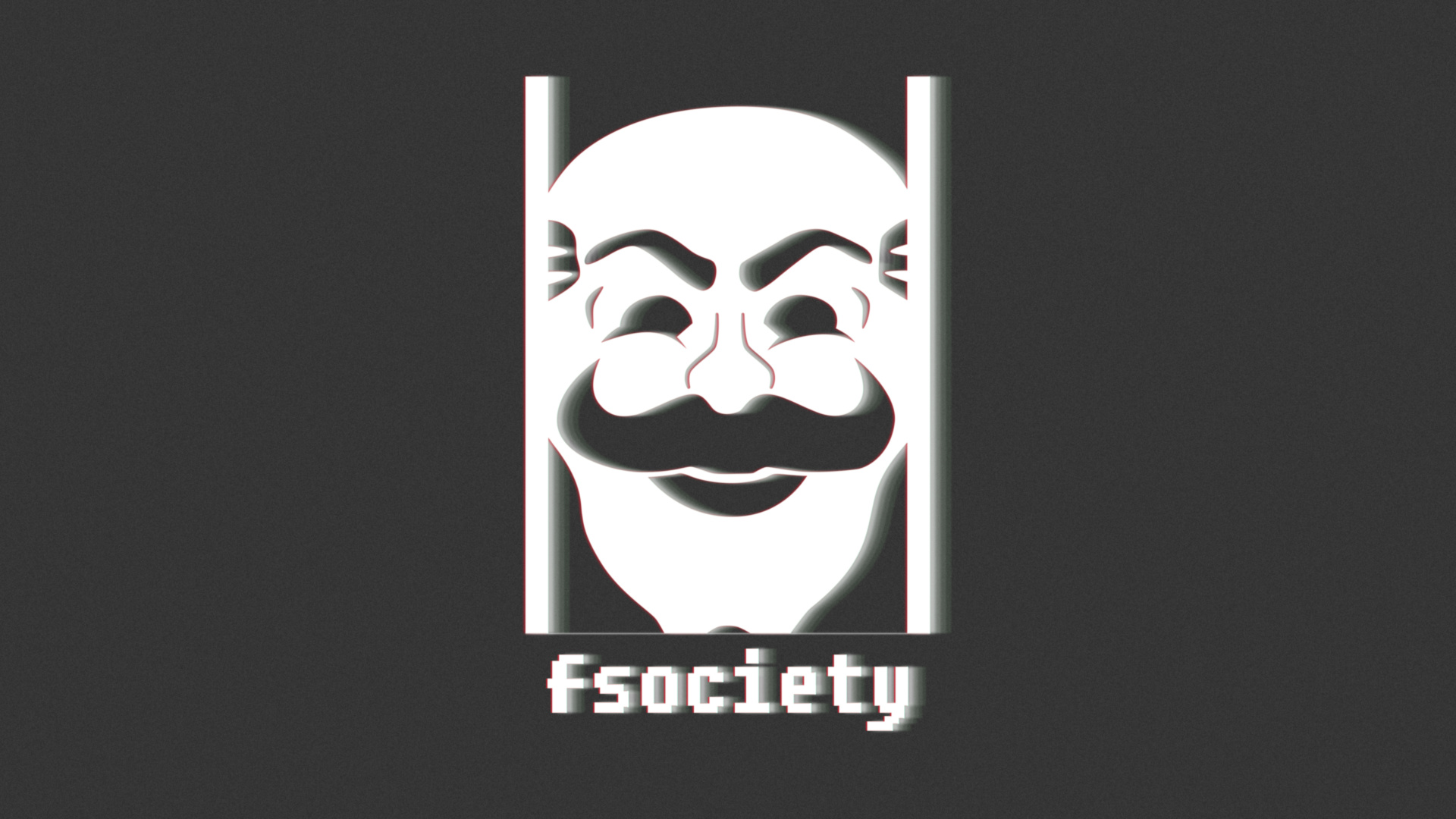 Black and White Skull Illustration. Wallpaper in 1920x1080 Resolution