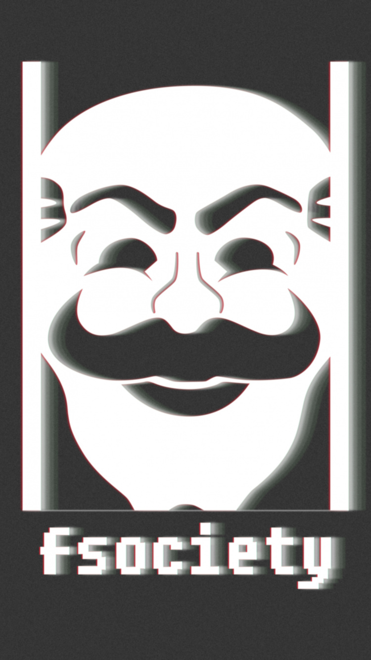 Ilustración de Cráneo Blanco y Negro. Wallpaper in 750x1334 Resolution