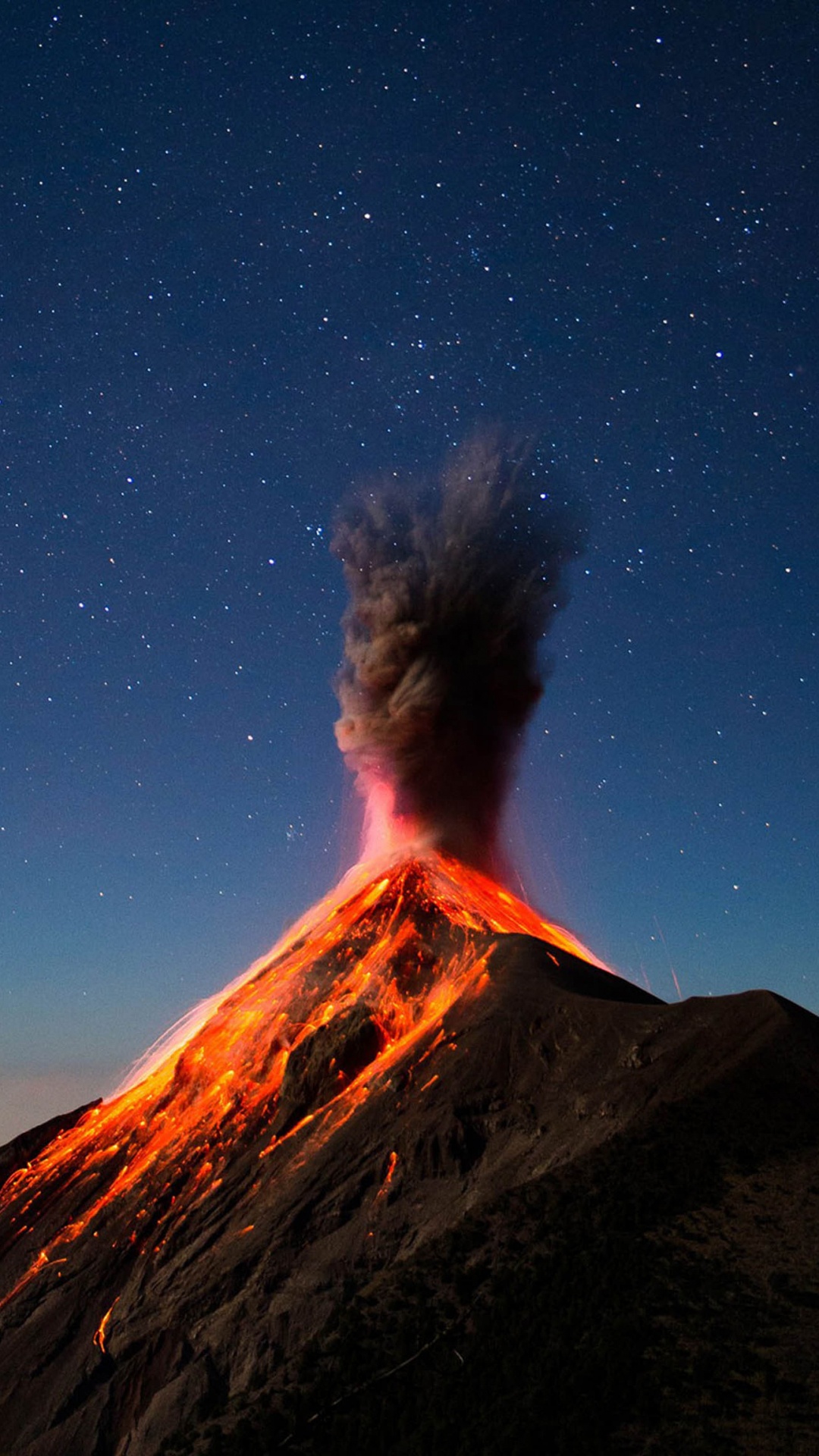 成层, 类型的火山爆发, 火山的地貌, 屏蔽火山, 热 壁纸 1080x1920 允许