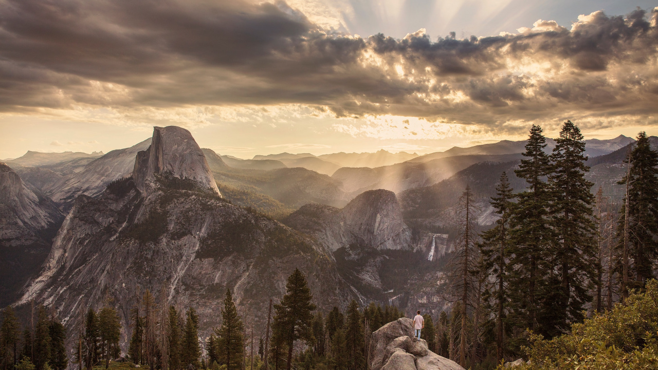 Nature, Les Reliefs Montagneux, Highland, Haystack Rock, Gamme de Montagne. Wallpaper in 1280x720 Resolution