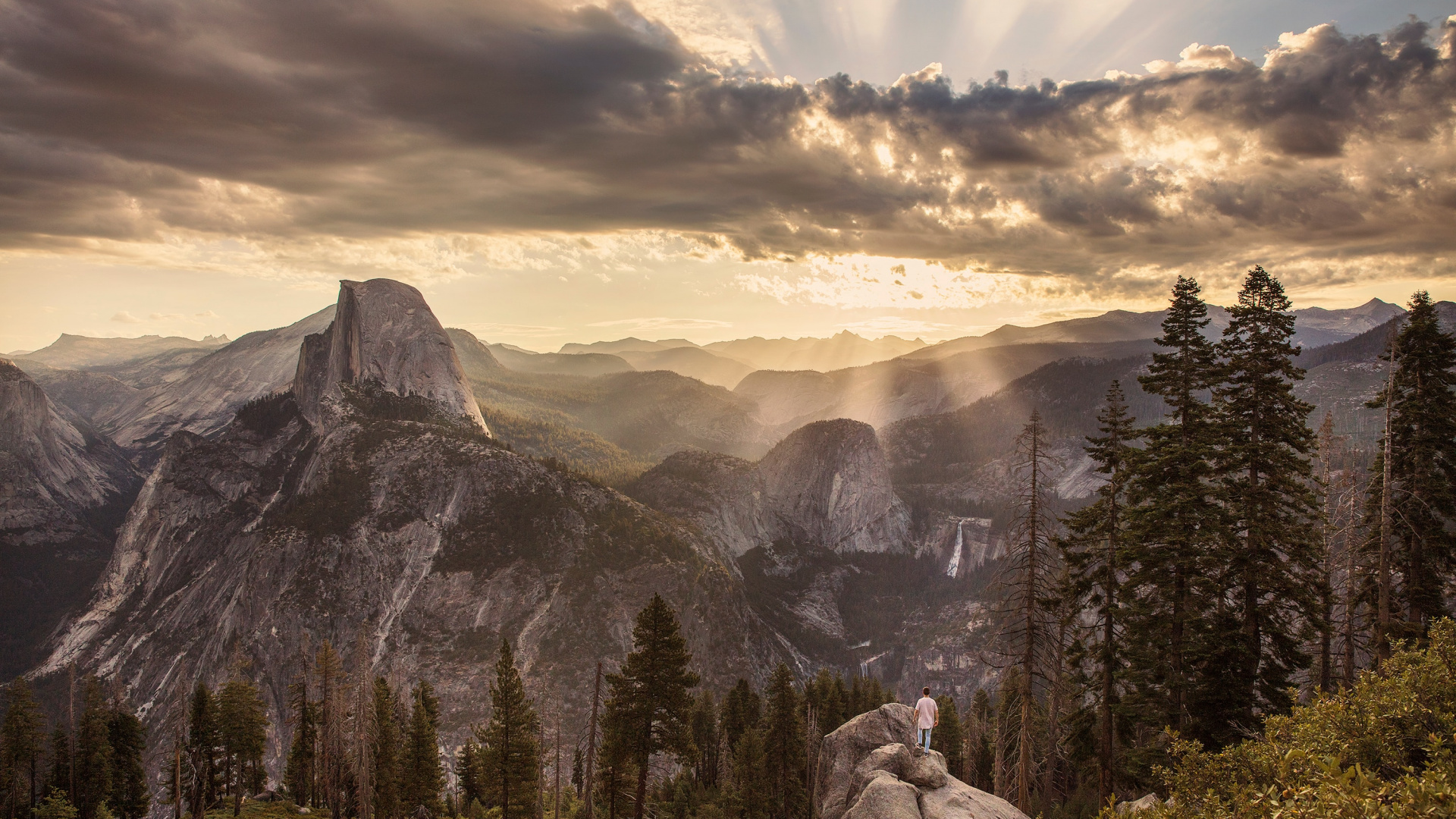 Nature, Mountainous Landforms, Highland, Haystack Rock, Mountain Range. Wallpaper in 1920x1080 Resolution