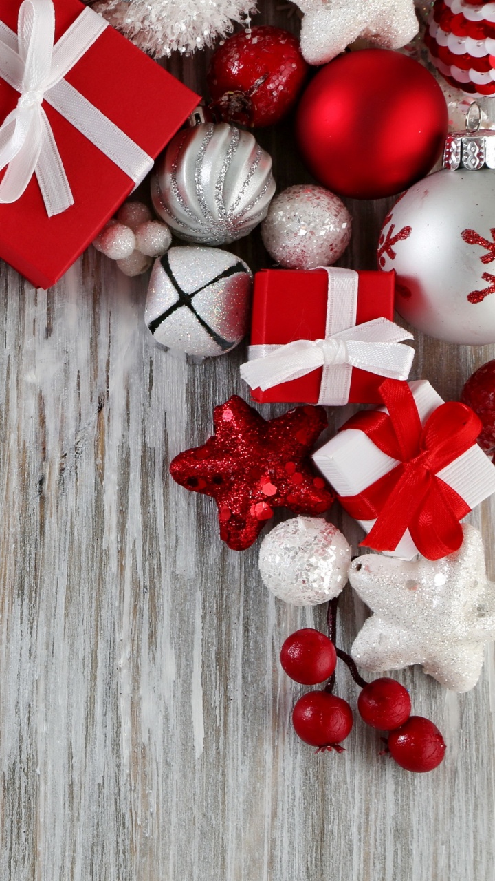 Le Jour De Noël, Nouvelle Année, Red, Décoration de Noël, Ornement de Noël. Wallpaper in 720x1280 Resolution